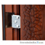 Входная дверь Двери Оптом Эконом ТР-С 50, левая, 2050x960 мм, медь-антик