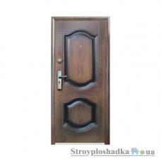 Вхідні двері Двері Оптом Нестандарт ТР-С 61, праві, 2300x960 мм, темний горіх