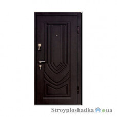Вхідні двері ED Євродвері 953, праві, 2050x860 мм, венге темний, Vinorit
