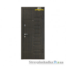 Входная дверь Министерство Дверей Портфель Бюджетный ПБ-21, правая, 2050х860 мм, венге структурный