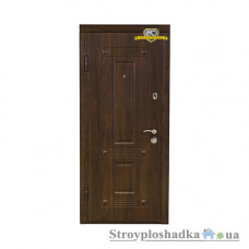 Вхідні двері Міністерство Дверей Портфель Комфортний ПК-28.н.в, ліві, 2050х860 мм, коньячний горіх