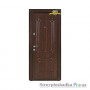 Входная дверь Министерство Дверей Портфель Оптимальный ПО-01, левая, 2050х860 мм, коньячный орех