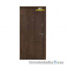 Входная дверь Министерство Дверей Портфель Оптимальный ПО-01.в, левая, 2050х860 мм, вишня дымчатая, Vinorit