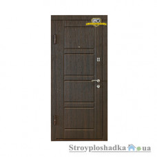 Входная дверь Министерство Дверей Портфель Оптимальный ПО-09, левая, 2050х860 мм, венге структурный/дуб беленый