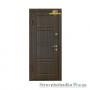 Входная дверь Министерство Дверей Портфель Оптимальный ПО-09, левая, 2050х960 мм, венге структурный/дуб беленый