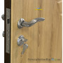 Входная дверь Министерство Дверей Портфель Оптимальный ПО-23, левая, 2050х860 мм, ясень мессина