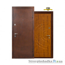 Входная дверь Министерство Дверей Портфель Универсальный ПУ-08, правая, 2050х860 мм, дуб золотой