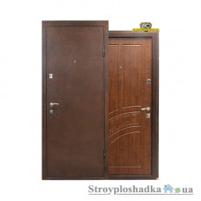 Входная дверь Министерство Дверей Портфель Универсальный ПУ-55, правая, 2050х860 мм, орех темный