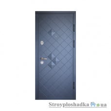 Входная дверь Министерство Дверей, П-3K-112 V, правая, 2050x860, антрацит 3D Vinorit