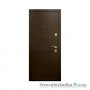 Вхідні двері Міністерство Дверей, ПК-180/161, ліва, 2050x960, венге горизонт темний/царга біла текстура