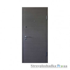 Вхідні двері Міністерство Дверей, ПО-3K-168, права, 2050x860, венге сірий