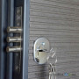 Входная дверь Министерство Дверей, ПО-3K-168, левая, 2050x960, венге серый