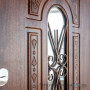 Вхідні двері Міністерство Дверей, ПВ-139 V, ліва, 2050x960, дуб темний Vinorit (Патина)