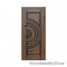 Входная дверь Министерство Дверей, ПВ-82 V, правая, 2050x860, дуб темный Vinorit (Патина)