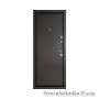 Входная дверь Министерство Дверей, ПК-00+ V, левая, 2050x960, венге темный Vinorit
