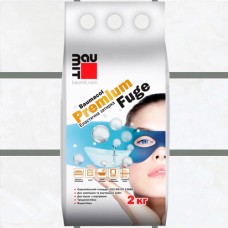 Затирка эластичная Baumit Premium Fuge, Silk Grey, серый шелк, 2 кг