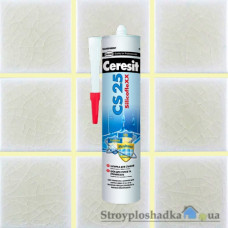 Герметик силиконовый Ceresit CS 25, сахара, 280 мл