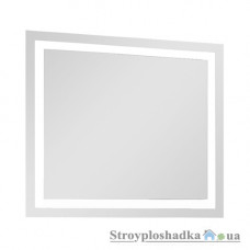 Зеркало универсальное Аква Родос Альфа, с Led подсветкой, 100 см