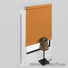 Рулонная штора (ролет) Vidella Blackaut GGB-9, оранжевый, 39x160 см 