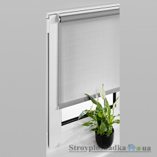Рулонная штора (ролет) на балкон Vidella Fresh MS-13, серый, 69x230 см 