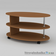 Журнальний стіл Компаніт Соната, 100х60х53.2 см, ДСП, бук