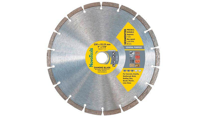 Диск алмазний NovoTools Basic 230*7*22.23 мм, Сегмент